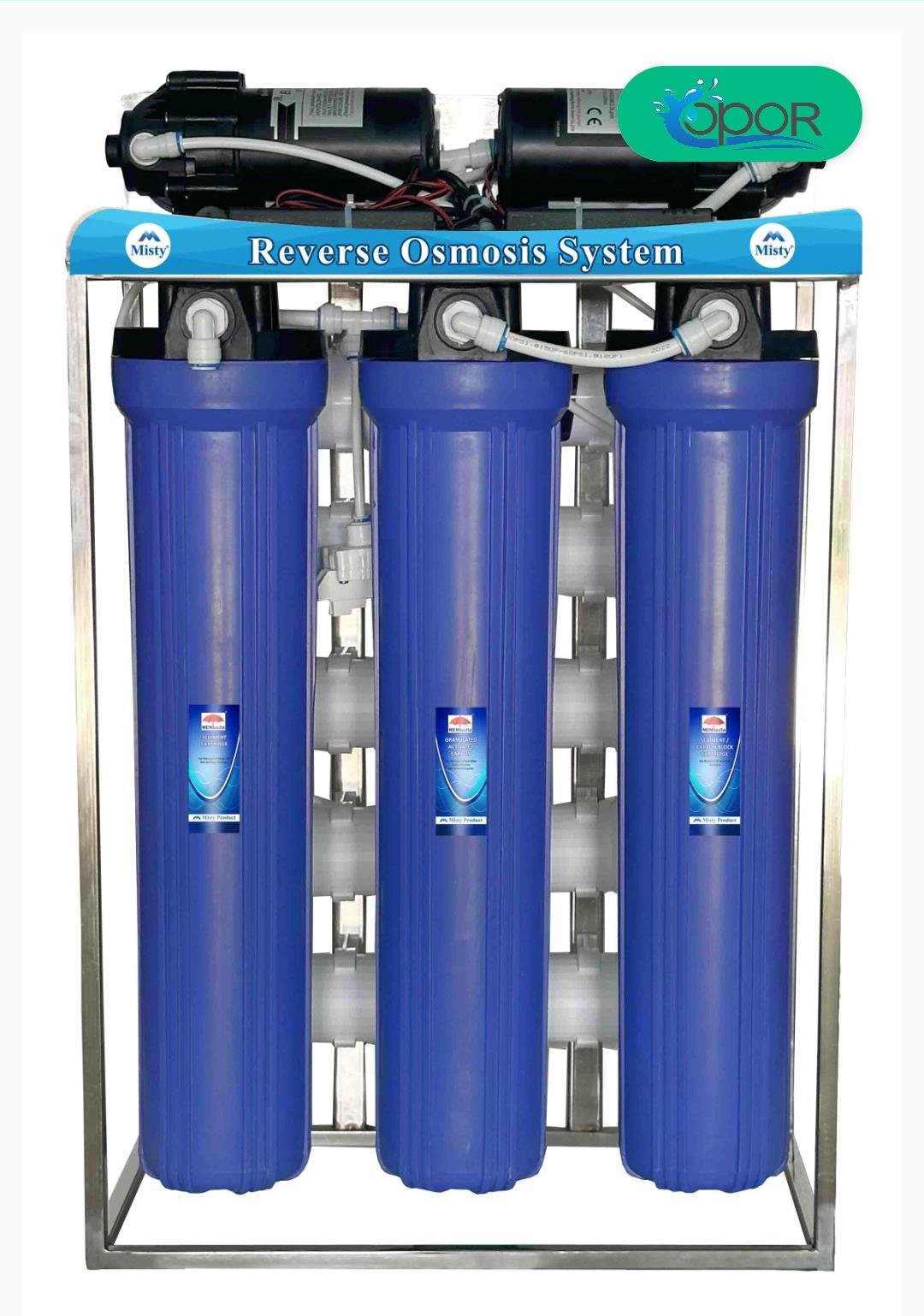 Misty Open 60 LPH and 80 LPH RO System