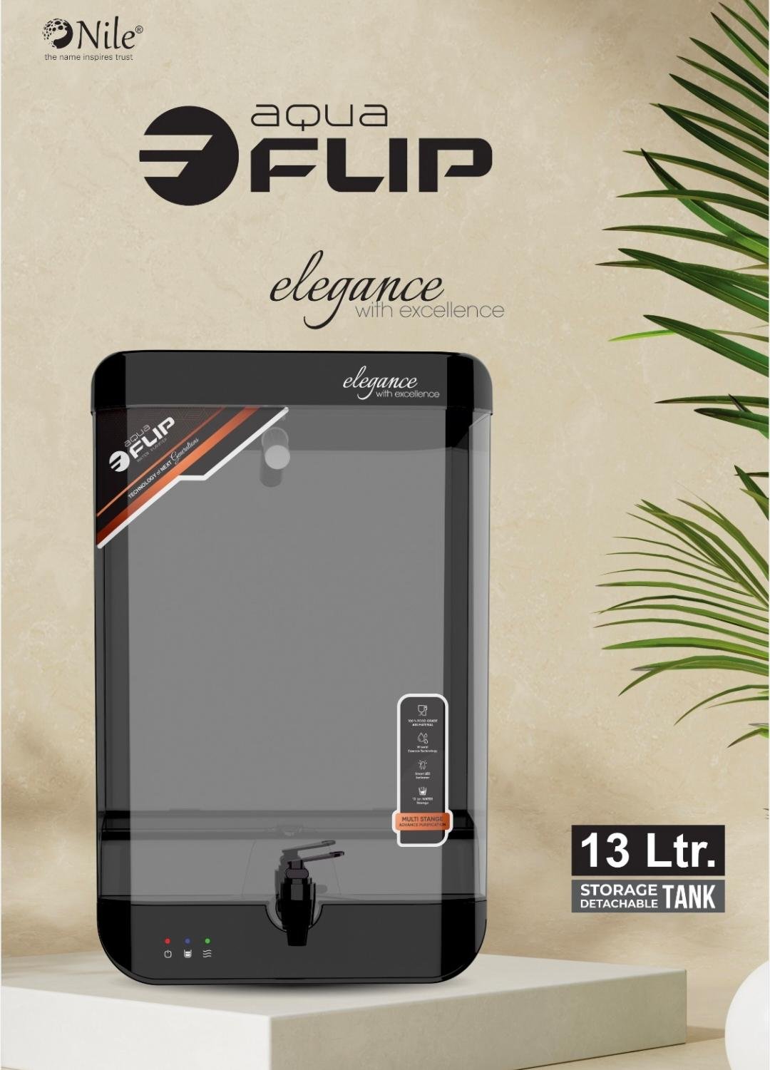 AQUA FLIP Domestic Water Purifier Marketed by VARAM R TECH