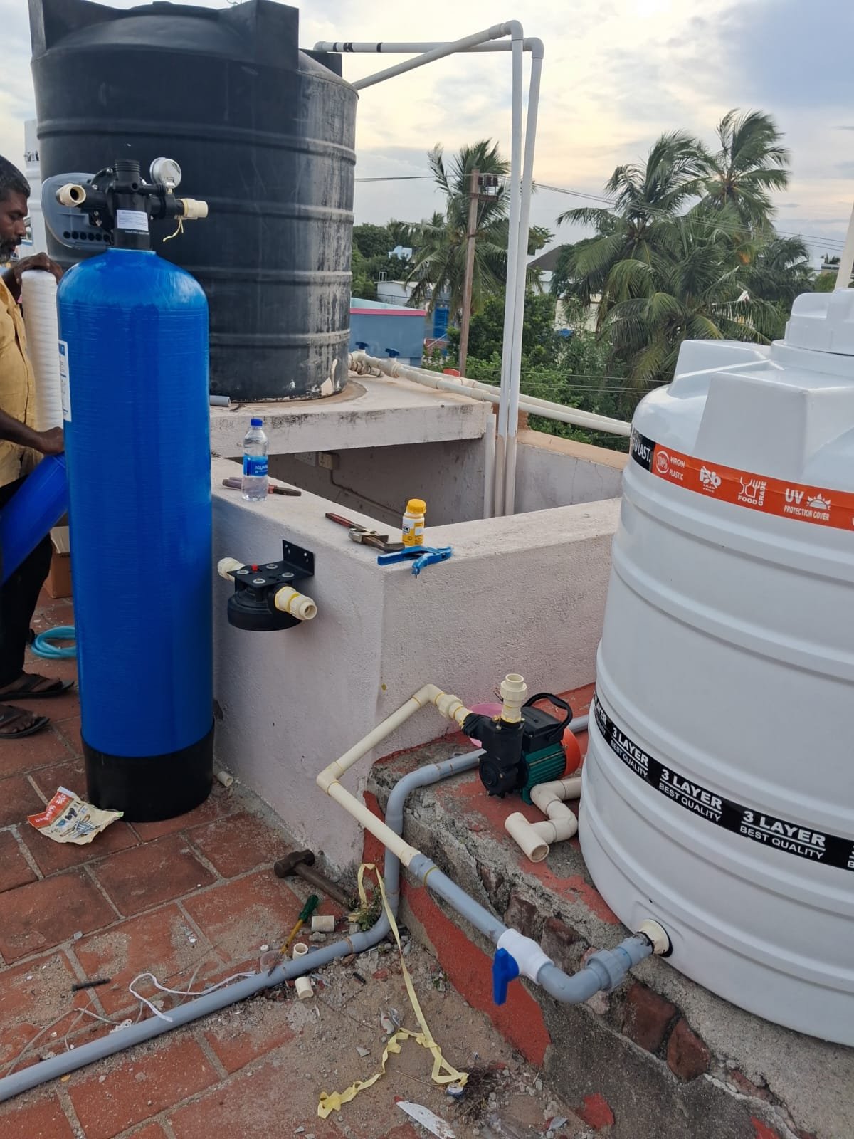 Rooftop Water Softener